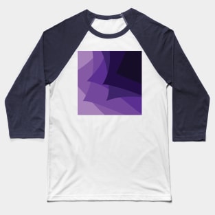 Violet Gradient Points Vector Abstract Pattern Baseball T-Shirt